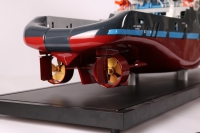 90米长ULSTEIN AX104型远洋拖船定制模型